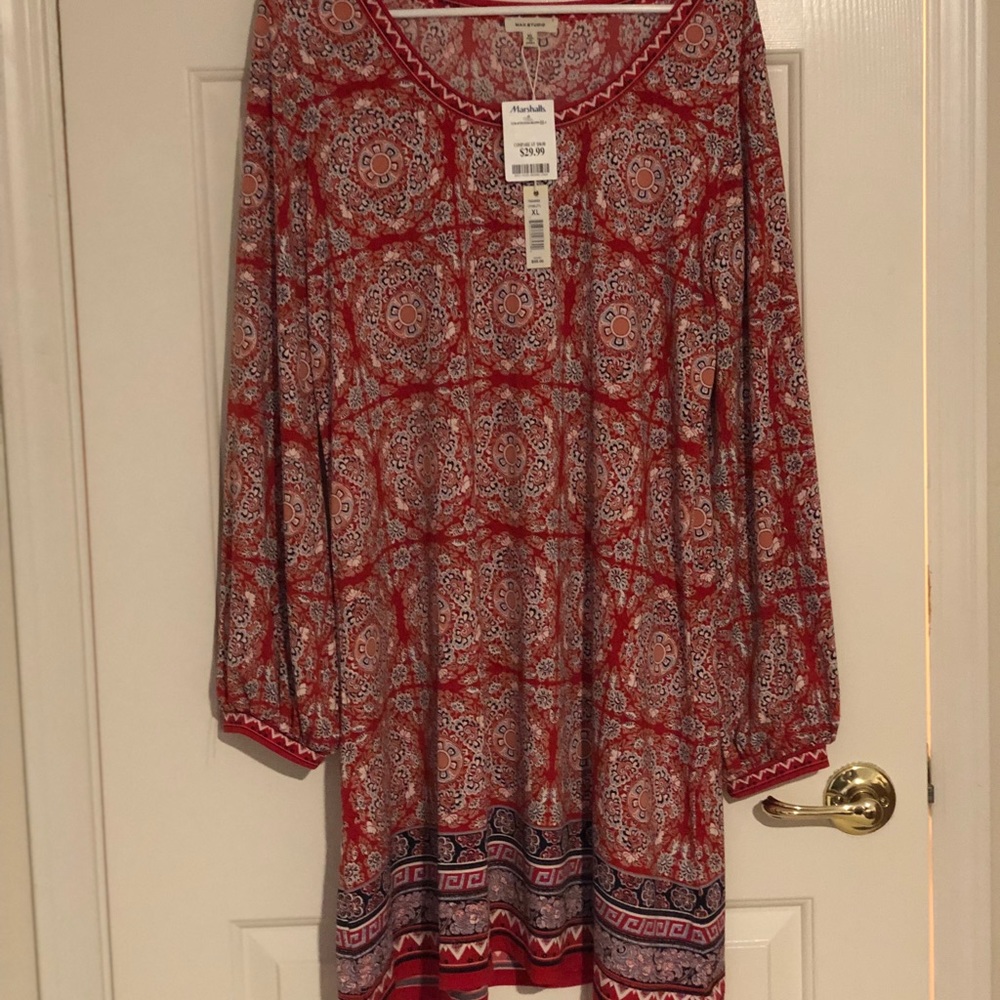 Max studio tunic dress NWT